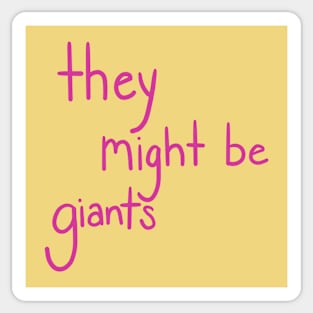 They Might Be Giants Sticker